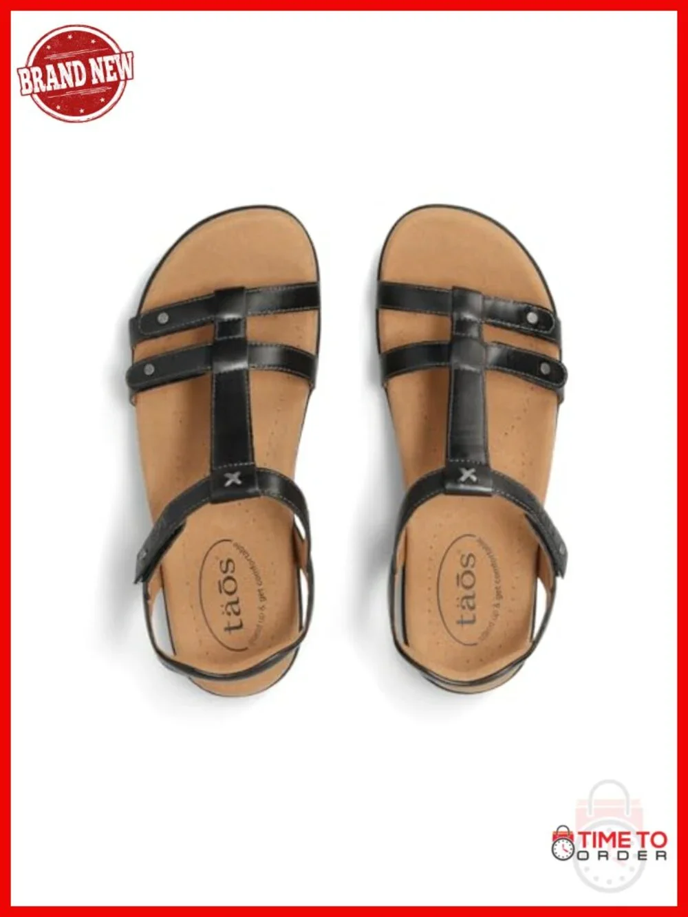 Full Grain Leather Arch & Metatarsal Support Slide Sandal
